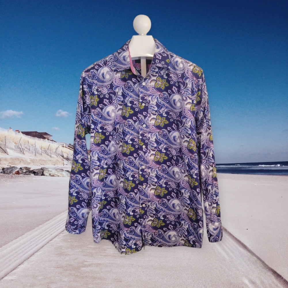 Paisley Button-down Shirt